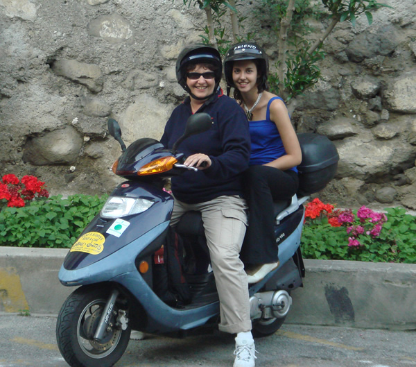 scooter around europe