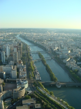13 Paris from the top level of the Eiffel Tower