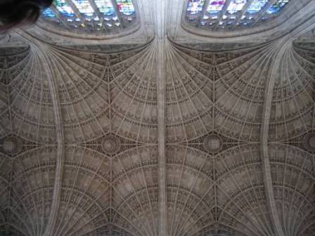 10 King's College Chapel ceiling