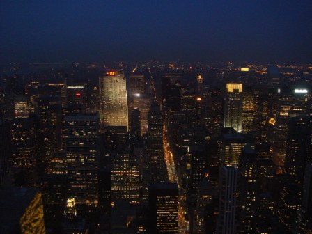27 View from the top of the Empire State building