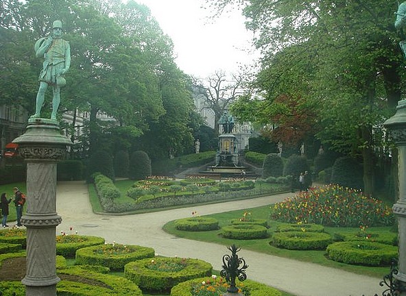 Brussels garden