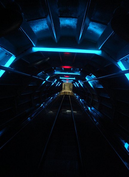 How cool is this escalator