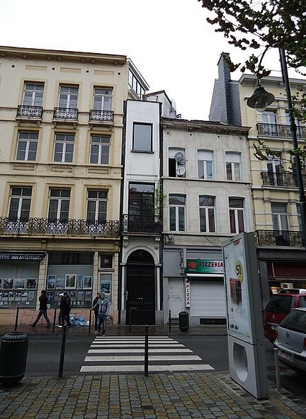 Brussels' skinniest house