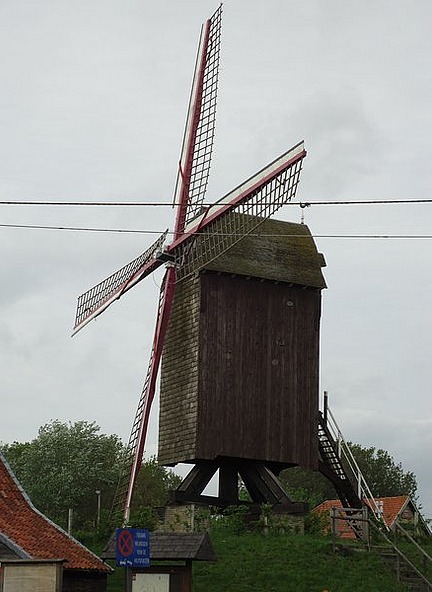 A windmill - in Belgium