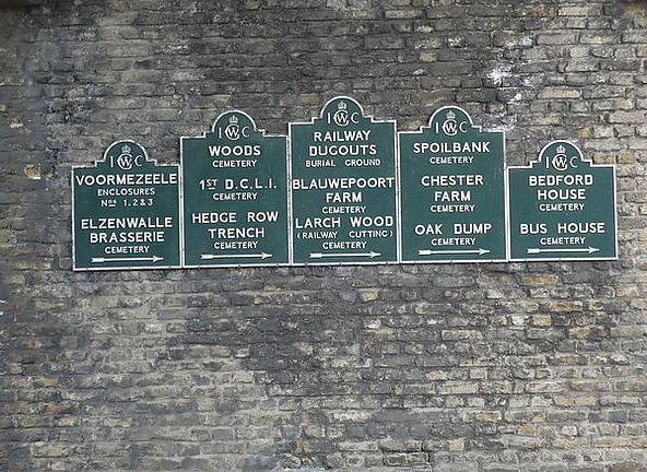 Old Cemetery signs
