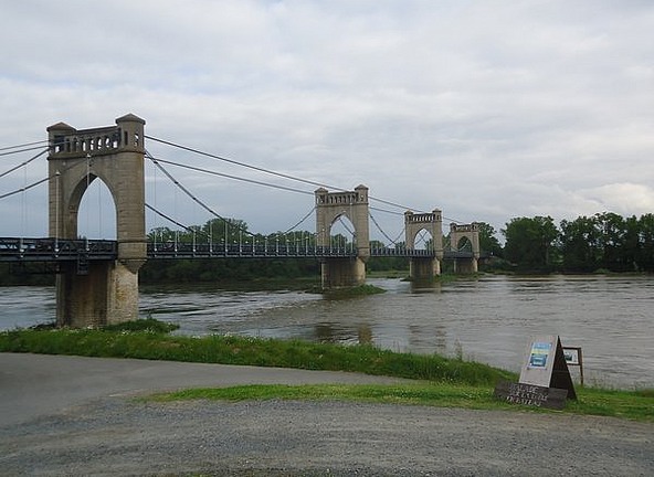 Bridge over Loire river