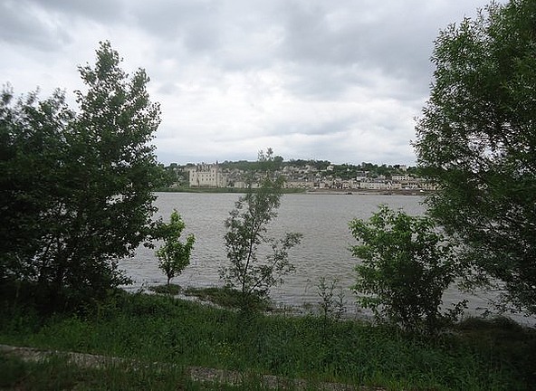 The view across the Loire river